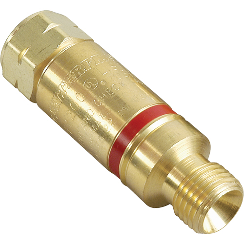 Flashback Arrestors - Oxy/Fuel Gas, Fuel Gas (red)/Oxygen (green), Regulator Adaptor Style EastCoast Offshore Supplies