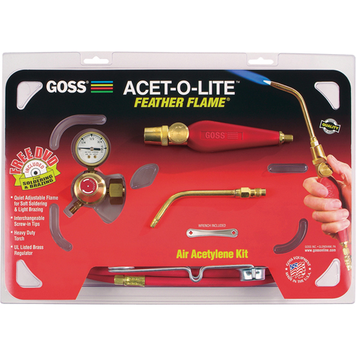 Ensembles de chalumeau pour soudage a&eacute;roac&eacute;tyl&eacute;nique Feather Flame EastCoast Offshore Supplies