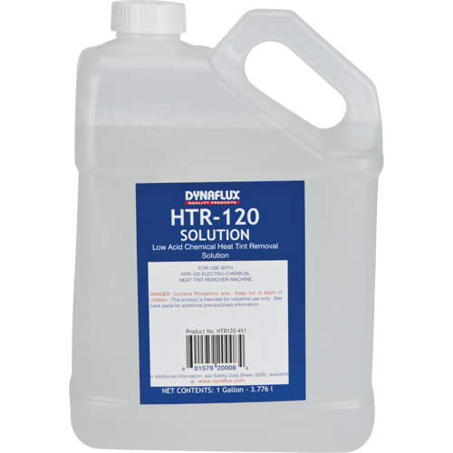 Solution douce pour le syst&egrave;me d'&eacute;limination de la coloration thermique HTR-121 , Cruche EastCoast Offshore Supplies