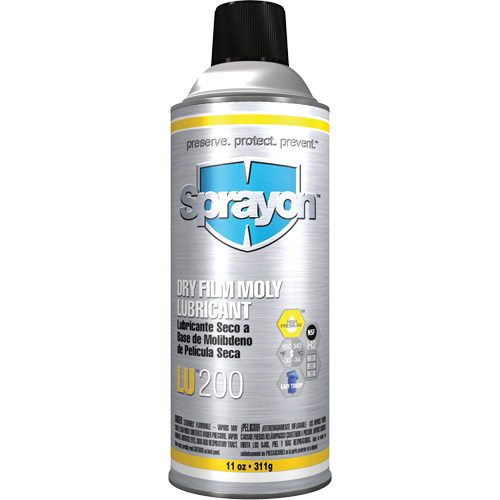 LU200 Dry Film Moly Lubcricant, Aerosol Can EastCoast Offshore Supplies