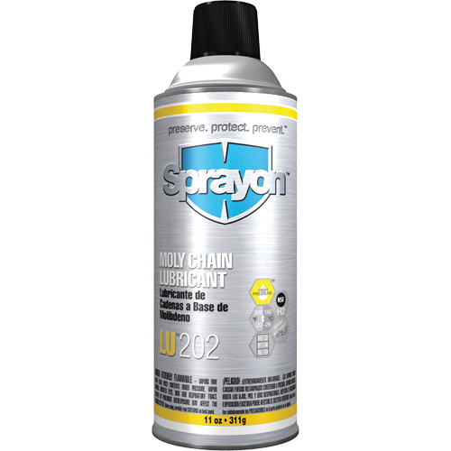 LU202 Moly Chain Lubricant, Aerosol Can EastCoast Offshore Supplies