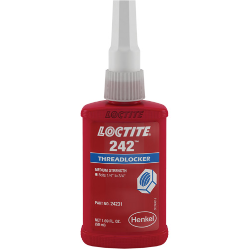 Threadlocker 242 , Blue, Medium, 50 ml, Bottle EastCoast Offshore Supplies
