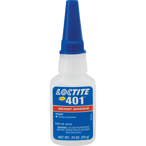 Adh&eacute;sif instantan&eacute; Prism 401, Transparent, Bouteille, 20 g EastCoast Offshore Supplies