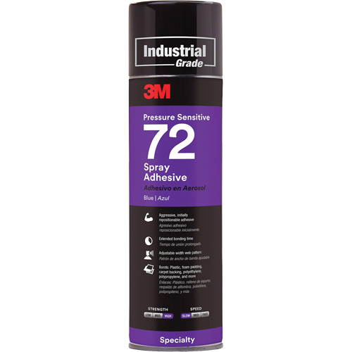 72 Pressure Sensitive Adhesive, Blue, Aerosol Can EastCoast Offshore Supplies