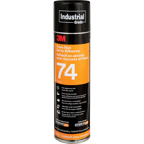 Foam & Fabric Spray Adhesive, Orange, Aerosol Can EastCoast Offshore Supplies