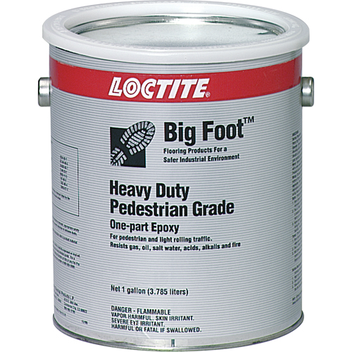 Big Foot Heavy-Duty Pedestrian Grade Anti-Slip Floor Coating, 1 gal., Epoxy-Based, Black EastCoast Offshore Supplies