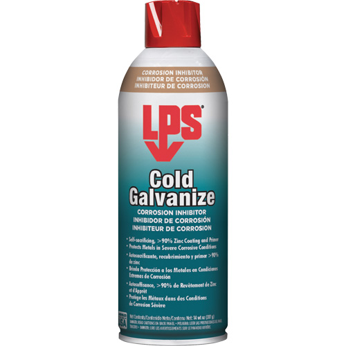 Inhibiteurs de corrosion galvanis&eacute; &agrave; froid, Canette a&eacute;rosol EastCoast Offshore Supplies