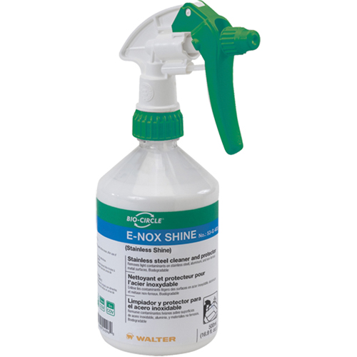 E-Nox Shine Stainless Steel Cleaner & Protector, 500 ml, Trigger Bottle EastCoast Offshore Supplies