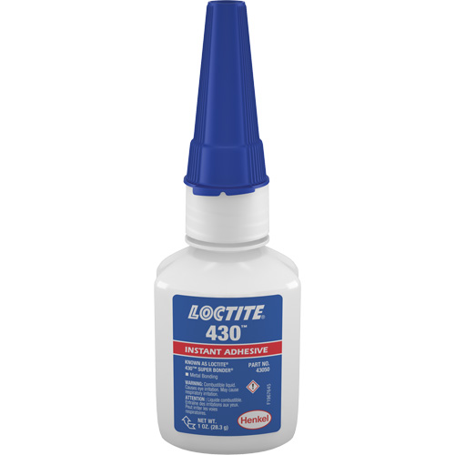 Adh&eacute;sif Super Bonder 422, Transparent, Bouteille, 1 liq. oz. EastCoast Offshore Supplies