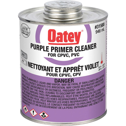 Purple Primer/Cleaner, 946 ml, Brush Top Can EastCoast Offshore Supplies