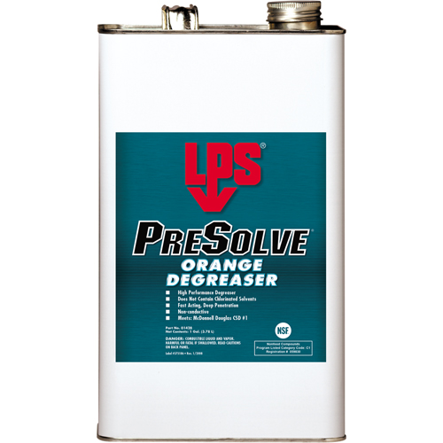 PreSolve&reg; Orange Degreaser, Gallon EastCoast Offshore Supplies