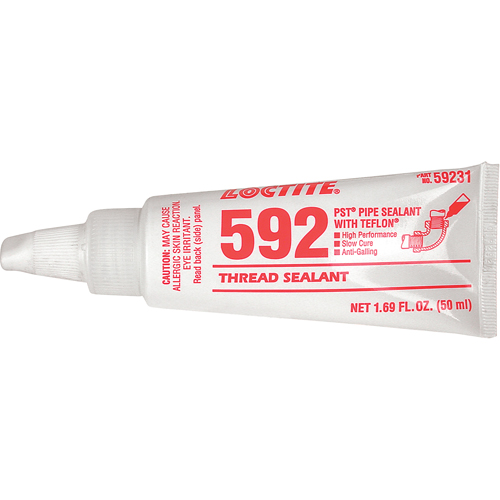 Thread Sealant 592 PST Slow Cure, Tube, 250 ml, -53.88° C - 204° C/-65° F - 400° F EastCoast Offshore Supplies