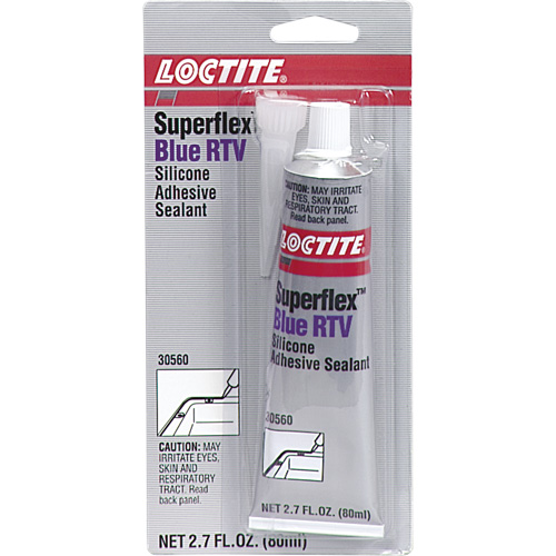 Superflex RTV Silicone Adhesive Sealant, Tube, Blue EastCoast Offshore Supplies