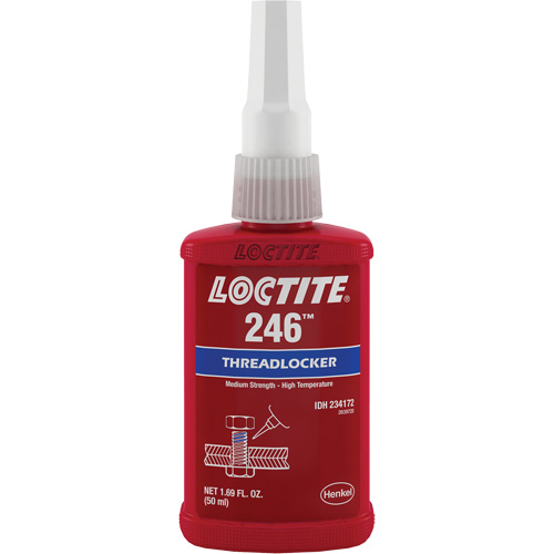 Compos&eacute; de blocage haute temp&eacute;rature 246, Bleu, Moyen, 50 ml, Bouteille EastCoast Offshore Supplies