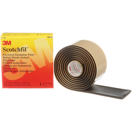 Scotchfil Electrical Insulation Putty, Roll, Black EastCoast Offshore Supplies