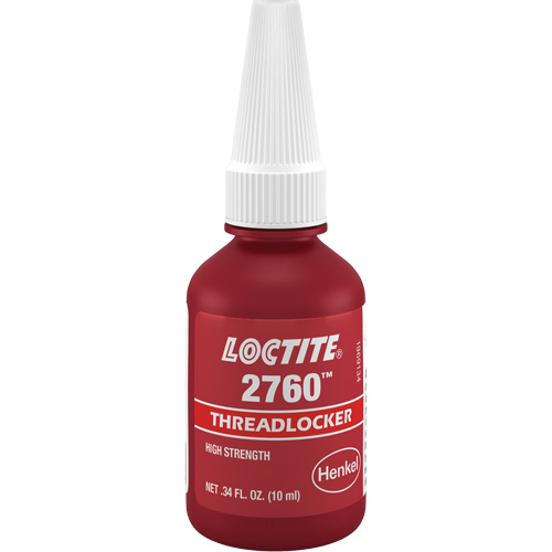 Compos&eacute; de blocage 2760 adh&eacute;sif instantan&eacute;, Rouge, &eacute;lev&eacute;, 10 ml, Bouteille EastCoast Offshore Supplies