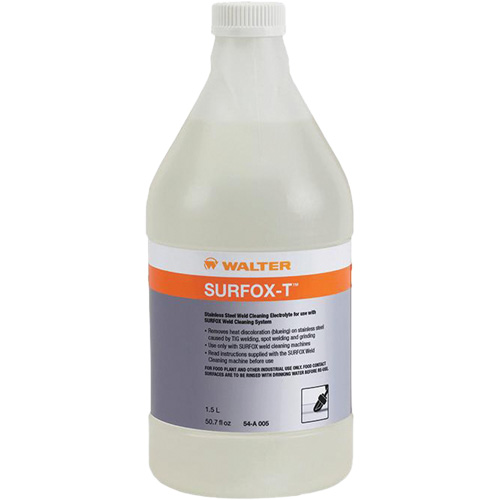 Nettoyant de soudures SURFOX-T, 1,5 L, Bouteille EastCoast Offshore Supplies