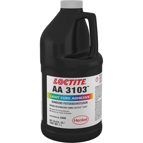 Acrylique &agrave; s&eacute;chage par photo polym&eacute;risation 3103, 1 L EastCoast Offshore Supplies