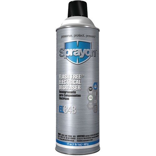 EL848 Flash Free&reg; Electrical Degreaser, Aerosol Can EastCoast Offshore Supplies