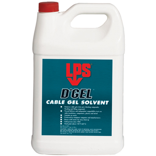 D'Gel&reg; Cable Gel Solvent, 1 gal., Jug EastCoast Offshore Supplies