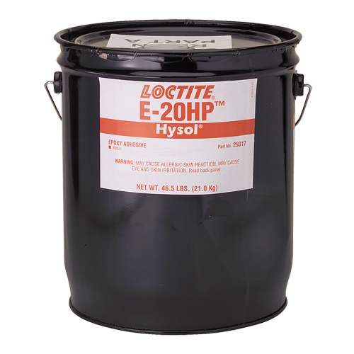 Adh&eacute;sifs structuraux &agrave; s&eacute;chage rapide E-20P, 5 gal., Seau, Deux composants, Blanc EastCoast Offshore Supplies