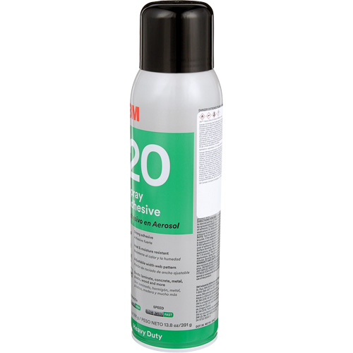 20 Heavy Duty Spray Adhesive, Clear, Aerosol Can EastCoast Offshore Supplies