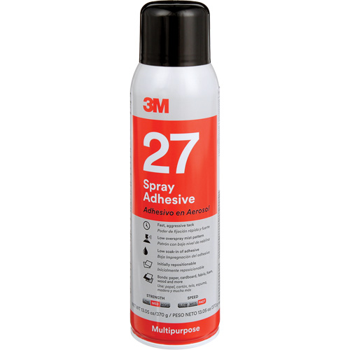 27 Multi-Purpose Spray Adhesive, Clear, Aerosol Can EastCoast Offshore Supplies