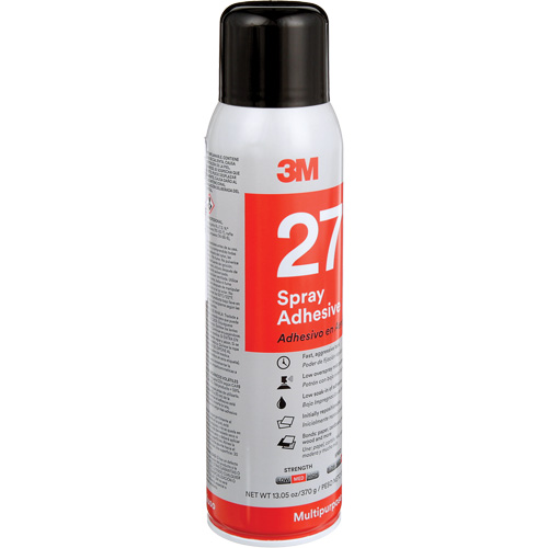 27 Multi-Purpose Spray Adhesive, Clear, Aerosol Can EastCoast Offshore Supplies
