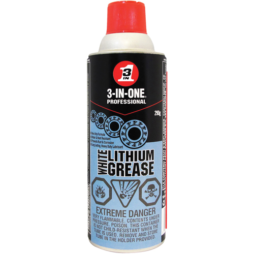 3-IN-1&reg; White Lithium Grease, Aerosol Can EastCoast Offshore Supplies