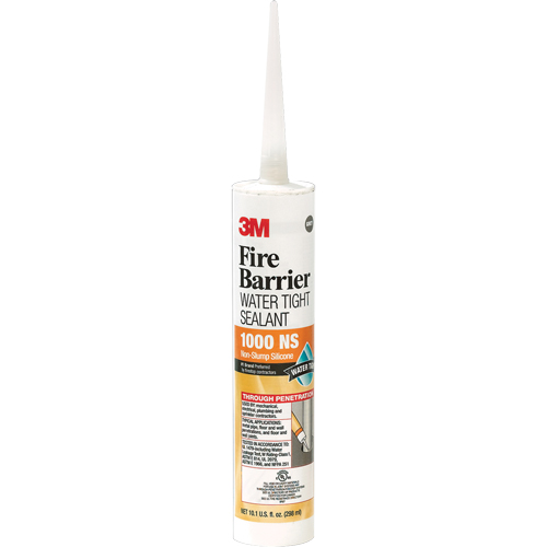 Scellant ignifuge, 0,3 L, Cartouche, Gris EastCoast Offshore Supplies