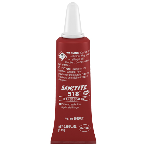 518 Flange Sealant, Tube, Red EastCoast Offshore Supplies