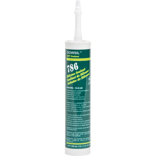 Silicone Sealant, 300 ml, Cartridge, Clear EastCoast Offshore Supplies