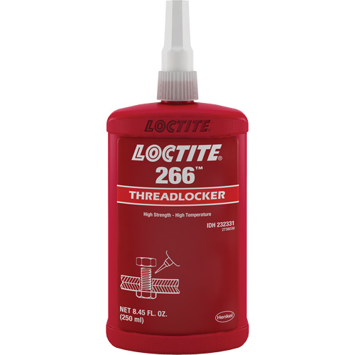 Compos&eacute; de blocage 266, Rouge, &eacute;lev&eacute;, 250 ml, Bouteille EastCoast Offshore Supplies