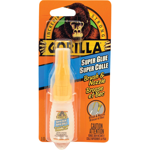 Colle cyanoacrylate avec embout et brosse, 10 g, Bouteille, Transparent EastCoast Offshore Supplies