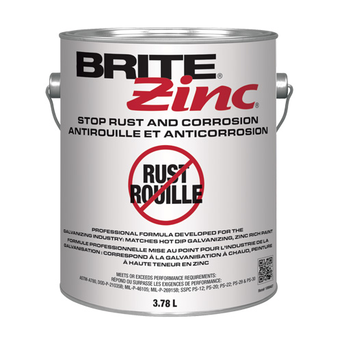 BRITE Zinc&reg; Corrosion Inhibitor, Gallon EastCoast Offshore Supplies