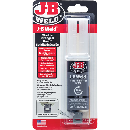 Adhesive, 25 ml, Syringe, Two-Part, Grey EastCoast Offshore Supplies