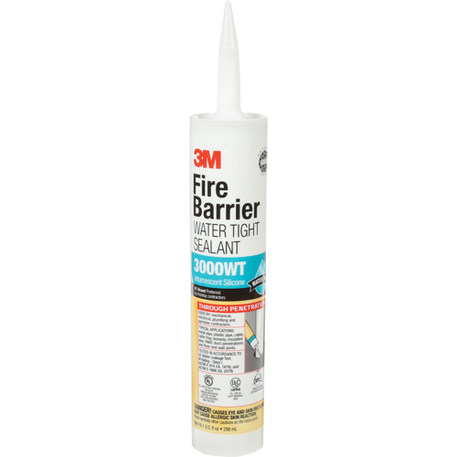 Fire Barrier Sealant 3000 WT, 10.1 oz., Cartridge, Grey EastCoast Offshore Supplies