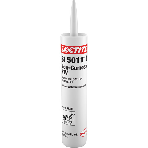 Superflex&reg; SI 5011CL Non-Corrosive RTV Silicone, Cartridge, Clear EastCoast Offshore Supplies