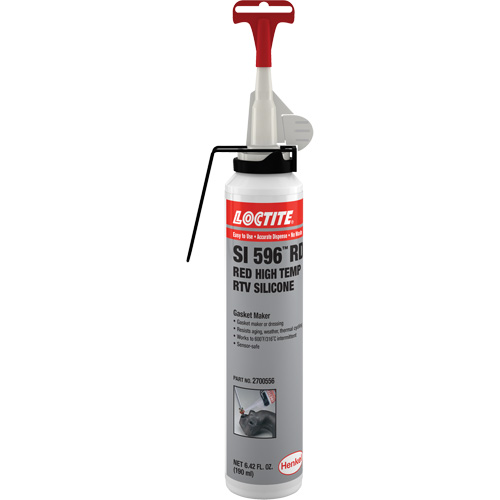 Superflex High Temp RTV Silicone Adhesive Sealant, Aerosol Can, Red EastCoast Offshore Supplies