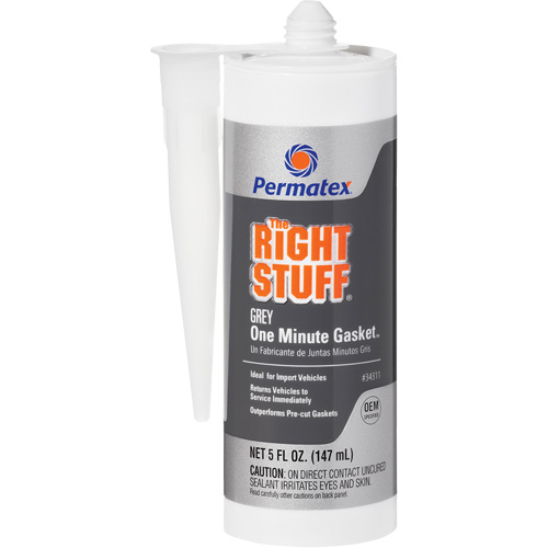 Compos&eacute; &agrave; joints instantan&eacute; The Right Stuff, Cartouche, Gris EastCoast Offshore Supplies