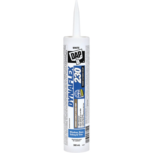 Dynaflex 230&reg; Premium Elastomeric Sealant, 300 ml, Cartridge, White EastCoast Offshore Supplies