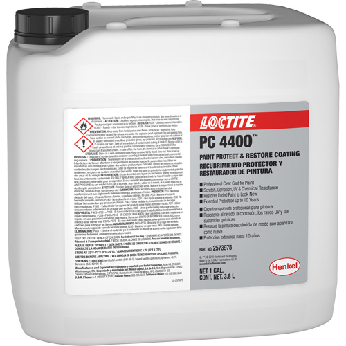 PC 4400 Paint Protect & Restore Coating, 3.8 L, Jug, Clear EastCoast Offshore Supplies
