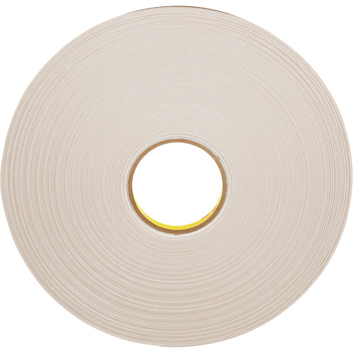 Double-Coated Foam Tape, 66 m (216') L x 12.7 mm (1/2") W, 31 mils, Polyethylene EastCoast Offshore Supplies
