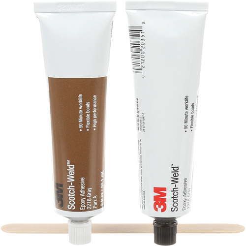 Scotch-Weld Adhesive, 2 fl. oz., Kit, Two-Part, Grey EastCoast Offshore Supplies