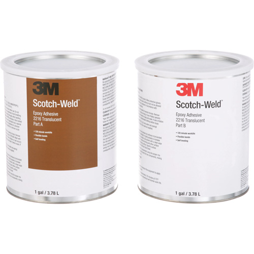 Scotch-Weld Adhesive, 1 gal., Pail, Two-Part, Translucent EastCoast Offshore Supplies