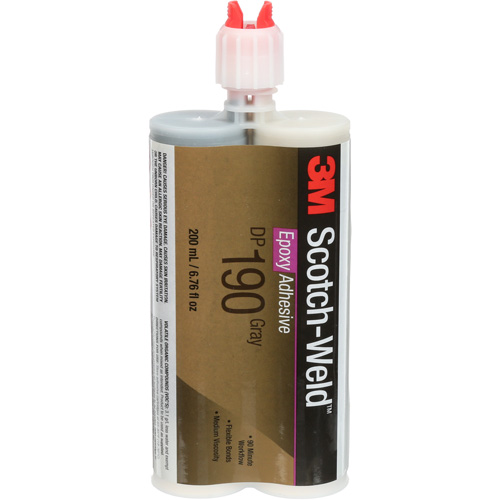 Scotch-Weld Adhesive, 200 ml, Cartridge, Two-Part, Grey EastCoast Offshore Supplies