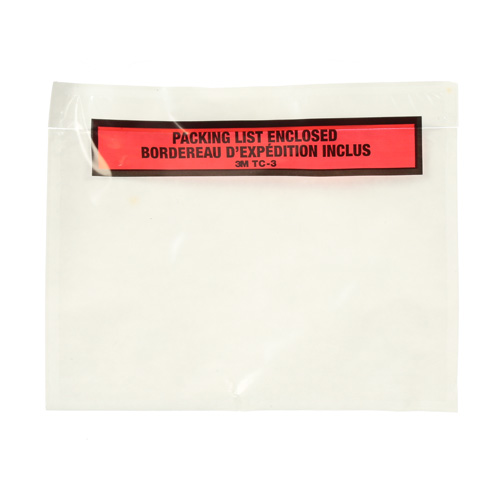 Packing List Envelope, 7" L x 5" W, Endloading Style EastCoast Offshore Supplies