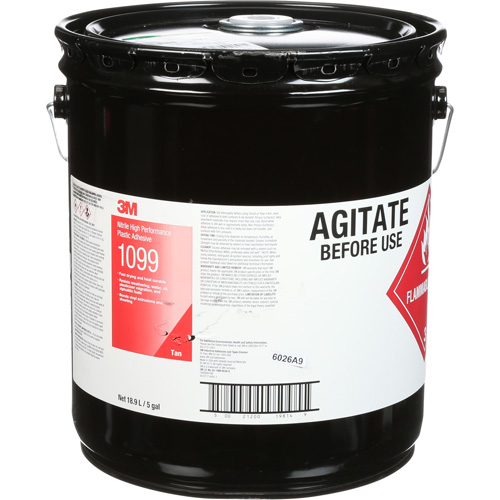 Scotch-Weld Nitrile High-Performance Adhesive, 5 gal., Pail, Yellow EastCoast Offshore Supplies