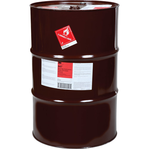 Adh&eacute;sive en nitrile haute performance pour caoutchouc et joint &eacute;tanche Scotch-Weld, Baril, Brun EastCoast Offshore Supplies