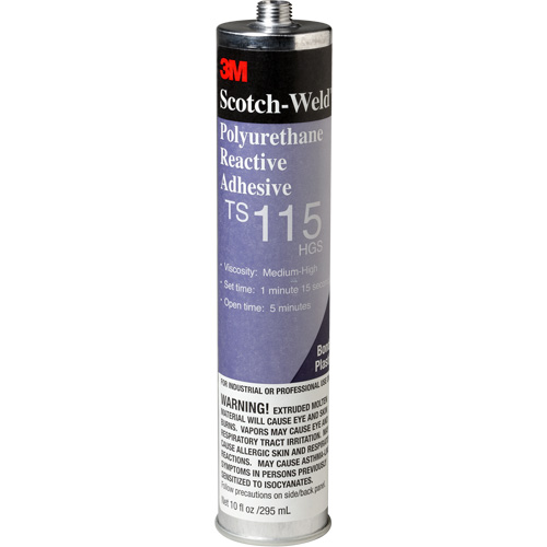 Scotch-Weld PUR Adhesive, 10 oz., Cartridge, Clear EastCoast Offshore Supplies